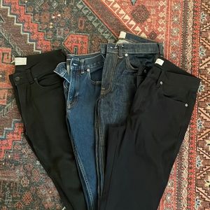 BUNDLE OF 4 Everlane Men’s Denim